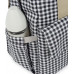 Mochila I love vichy negro de Walking Mum